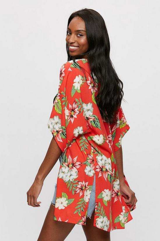 Dorothy Perkins Coral Tropical Cover Up 1