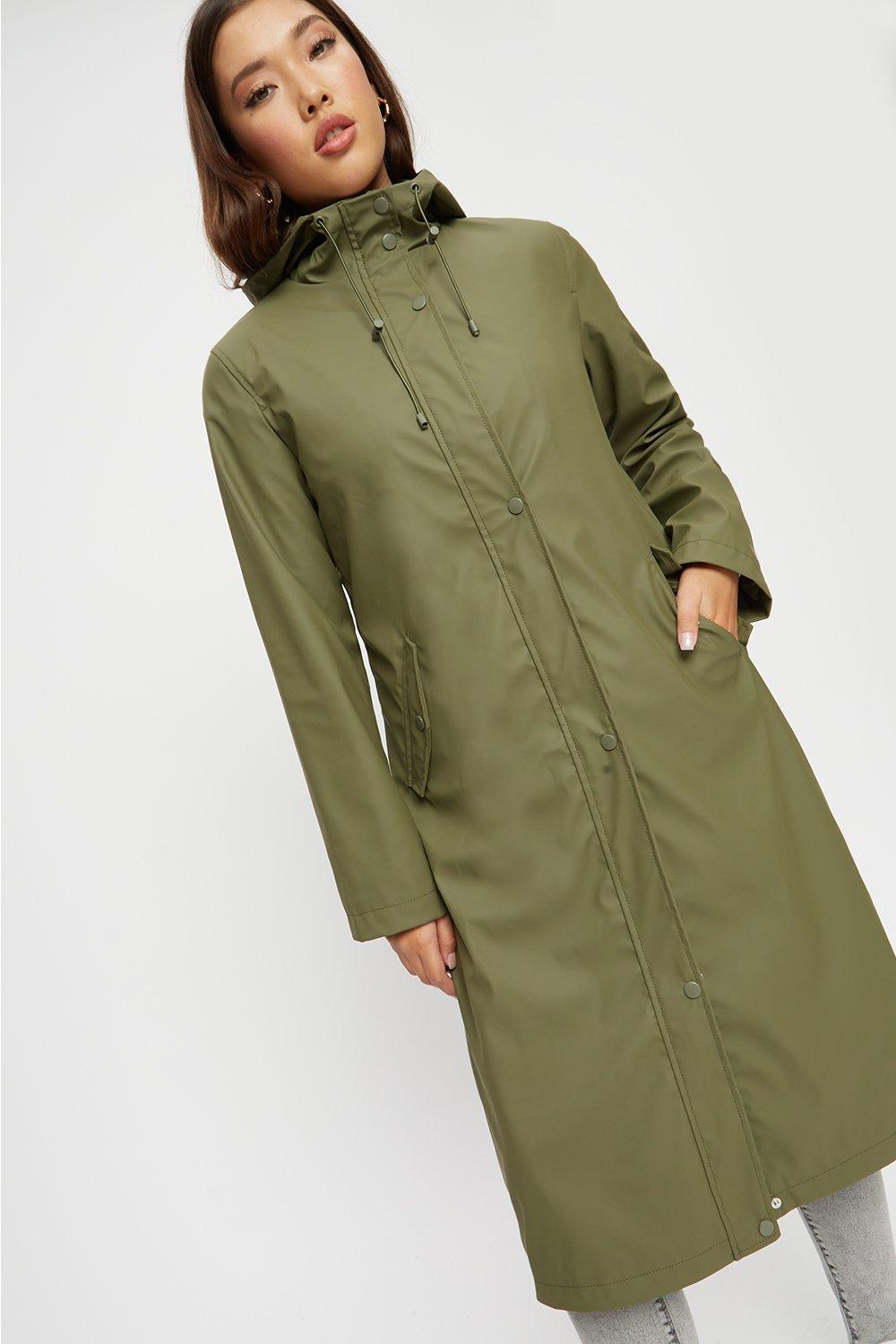 Longline on sale raincoat womens