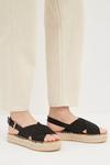 Dorothy Perkins Relax Elastic Crossover Wedges thumbnail 1