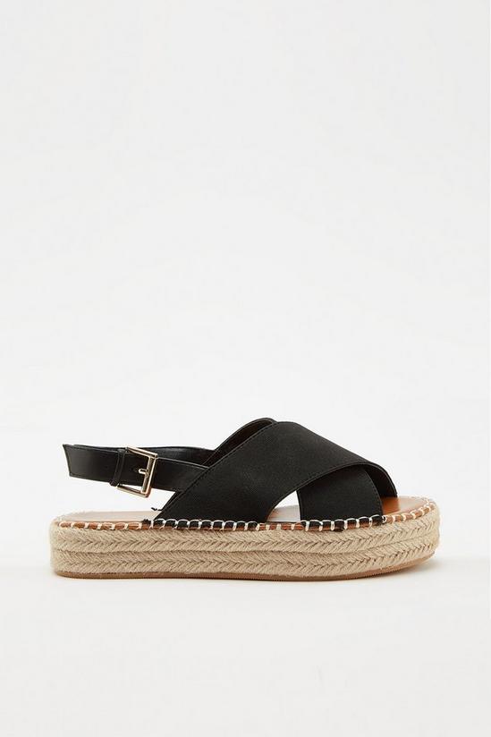 Dorothy Perkins Relax Elastic Crossover Wedges 2