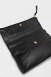 Dorothy Perkins Real Leather Foldover Clutch thumbnail 3