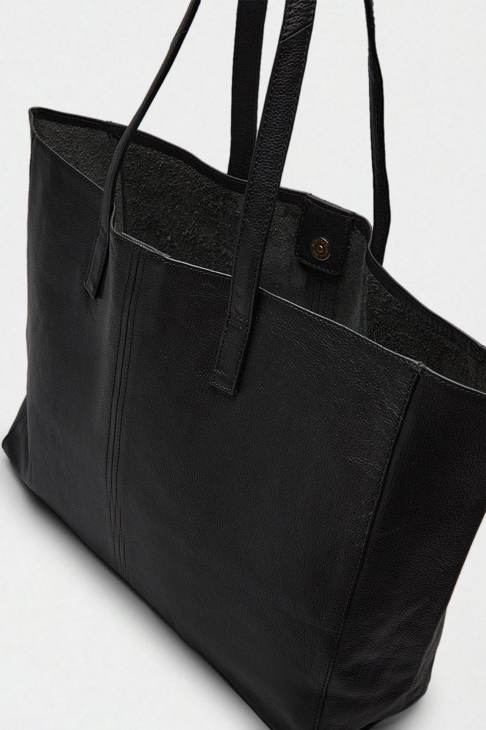 Soft Leather Shopper