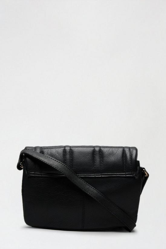 Dorothy Perkins Real Leather Quilted Cross Body 2