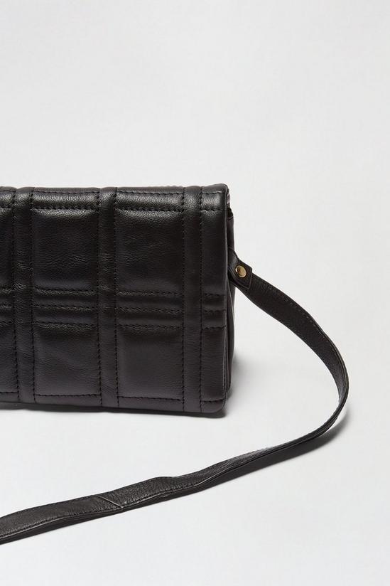 Dorothy Perkins Real Leather Quilted Cross Body 4