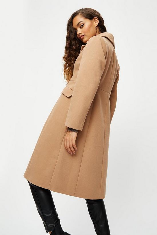 Dorothy Perkins Petite Fit And Flare Coat 3