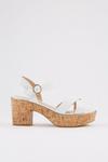 Dorothy Perkins Wide Fit Rome Cross Strap Wedges thumbnail 2