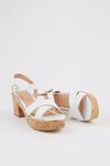 Dorothy Perkins Wide Fit Rome Cross Strap Wedges thumbnail 4