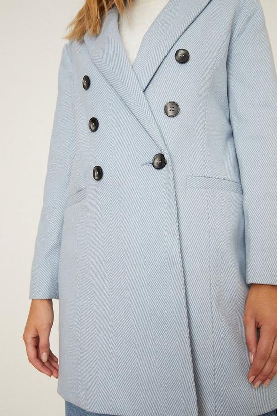 Dorothy Perkins Petite Coat With Faux Fur Collar 5