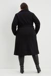 Dorothy Perkins Curve Belted Buckle Detail Formal Coat thumbnail 3