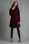 Dorothy Perkins Tall Dolly Coat with Faux Fur Collar thumbnail 2