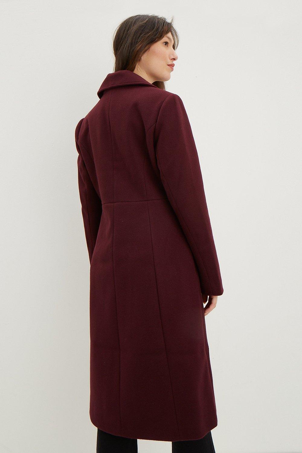 Dorothy perkins hot sale berry coat