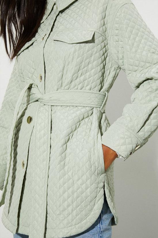 Dorothy Perkins Belted Quilted Jacket 4