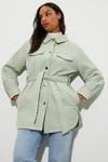 Dorothy Perkins Belted Quilted Jacket thumbnail 6