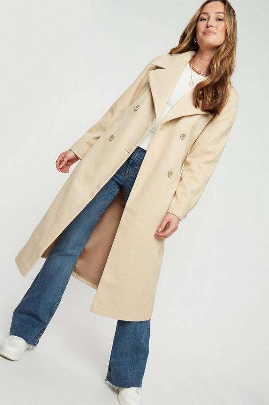 Dorothy Perkins Oversized Double Breasted Wrap Coat 1