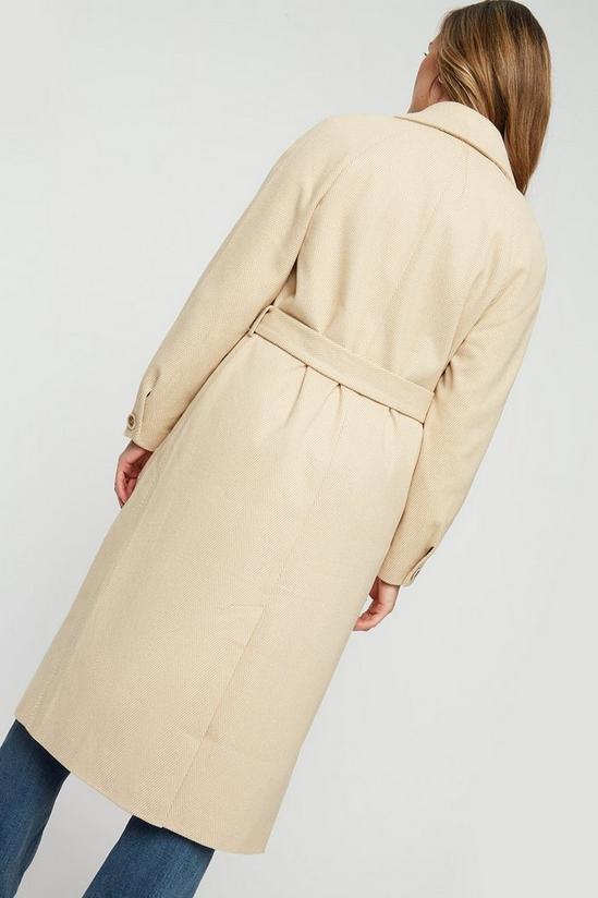 Dorothy Perkins Oversized Double Breasted Wrap Coat 3
