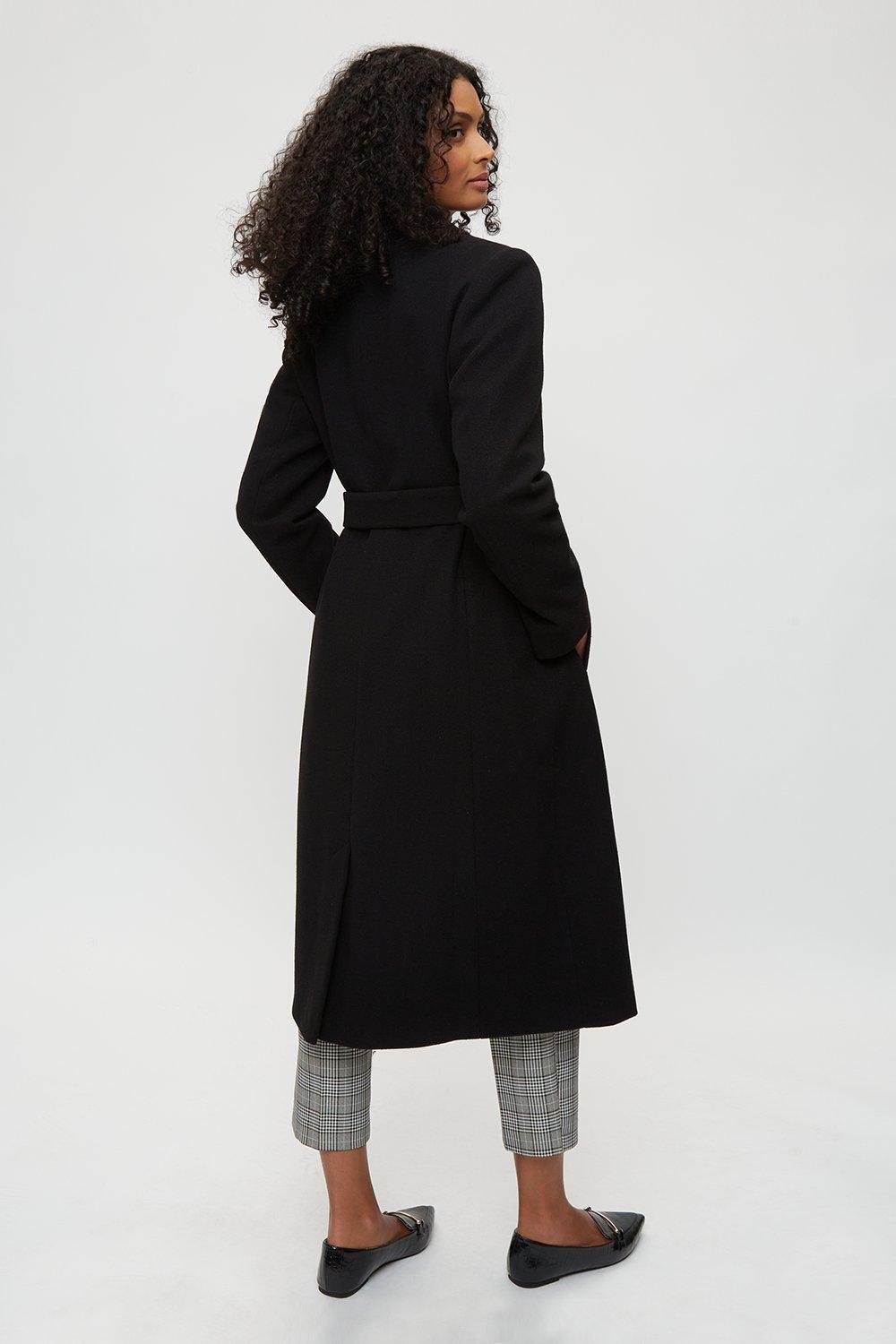 Dorothy perkins shop belted wrap coat