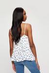 Dorothy Perkins Ivory Blue Rose Tiered Cami thumbnail 3