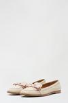 Dorothy Perkins Blush Leatrice Bow Loafers thumbnail 1