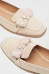 Dorothy Perkins Blush Leatrice Bow Loafers thumbnail 3