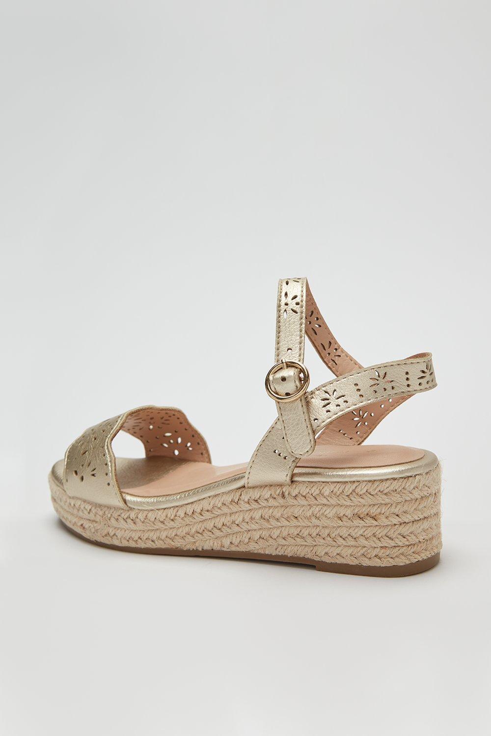 Gold low clearance wedges