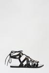 Dorothy Perkins Leather Jeanie Lace Up Gladiator Sandal thumbnail 1