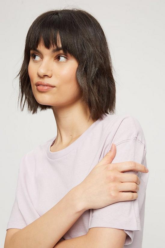 Dorothy Perkins Petite Oversized Cropped T-Shirt 4