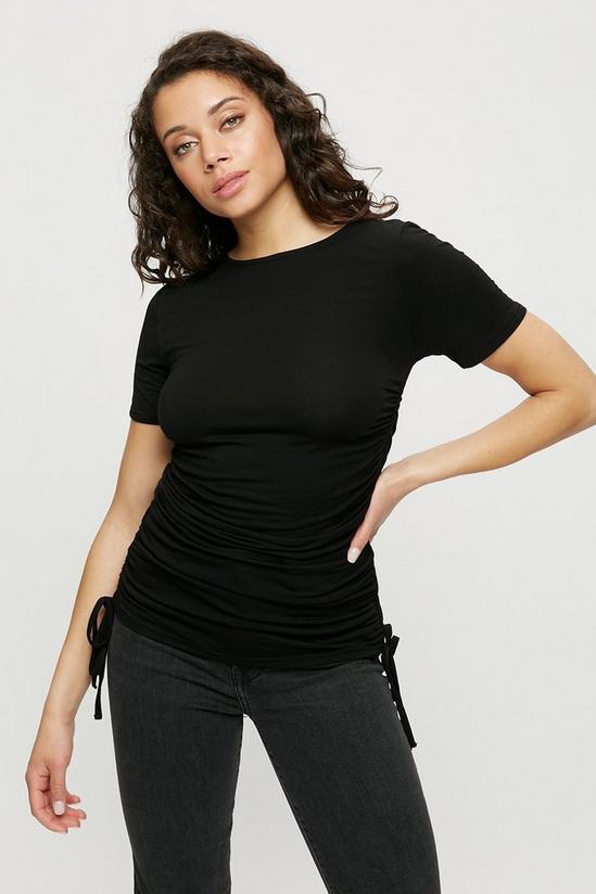 Dorothy Perkins Ruched Side Top 1