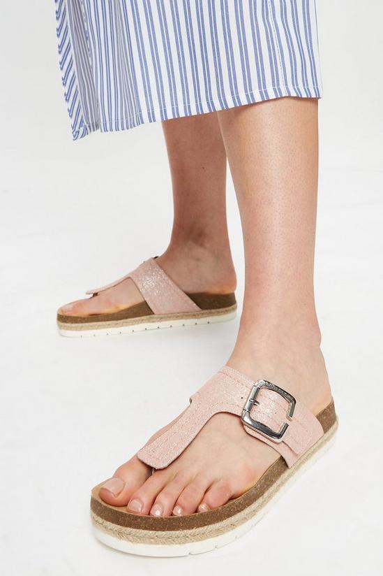 Dorothy Perkins Love Our Planet Pink Clio Sandal 1