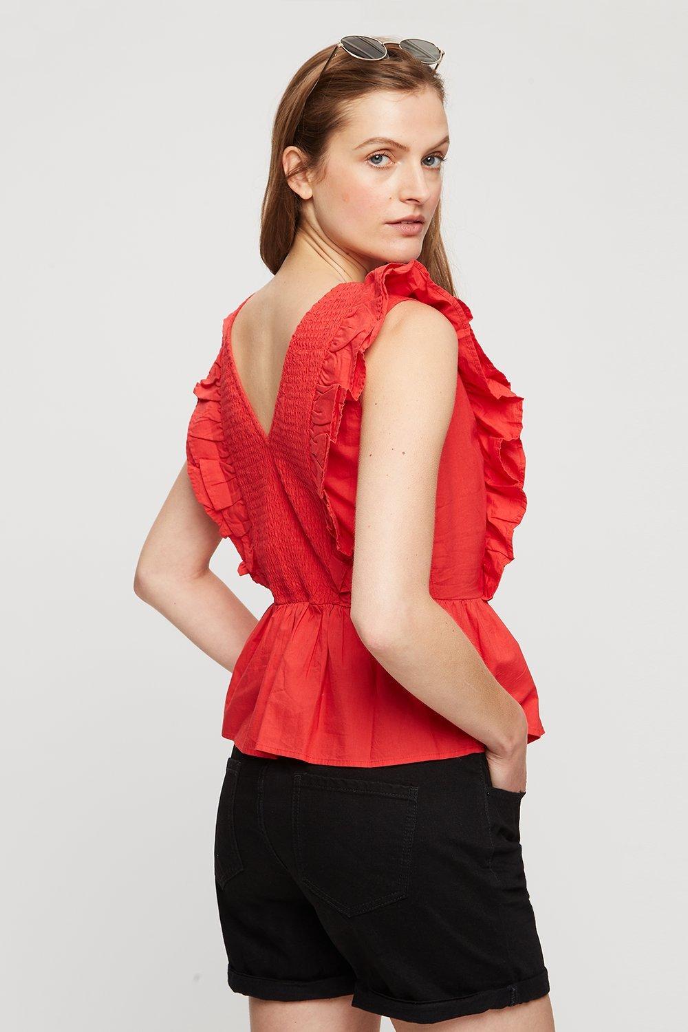 Dorothy perkins cheap ruffle top