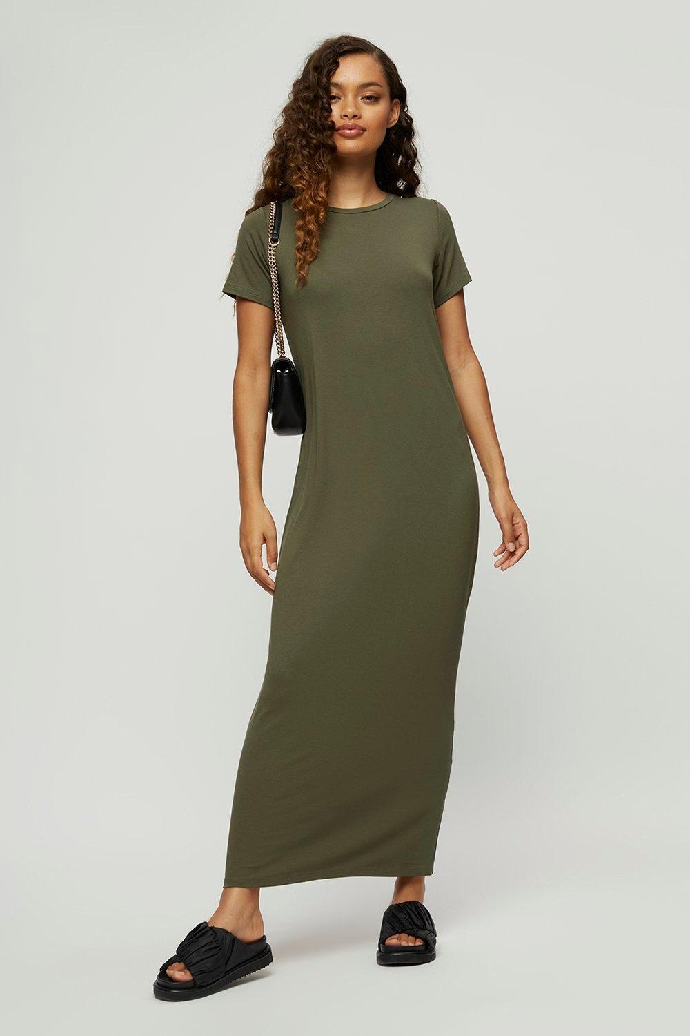 Petite t clearance shirt maxi dress