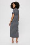 Dorothy Perkins Tall Navy Stripe T-shirt Midi Dress thumbnail 3