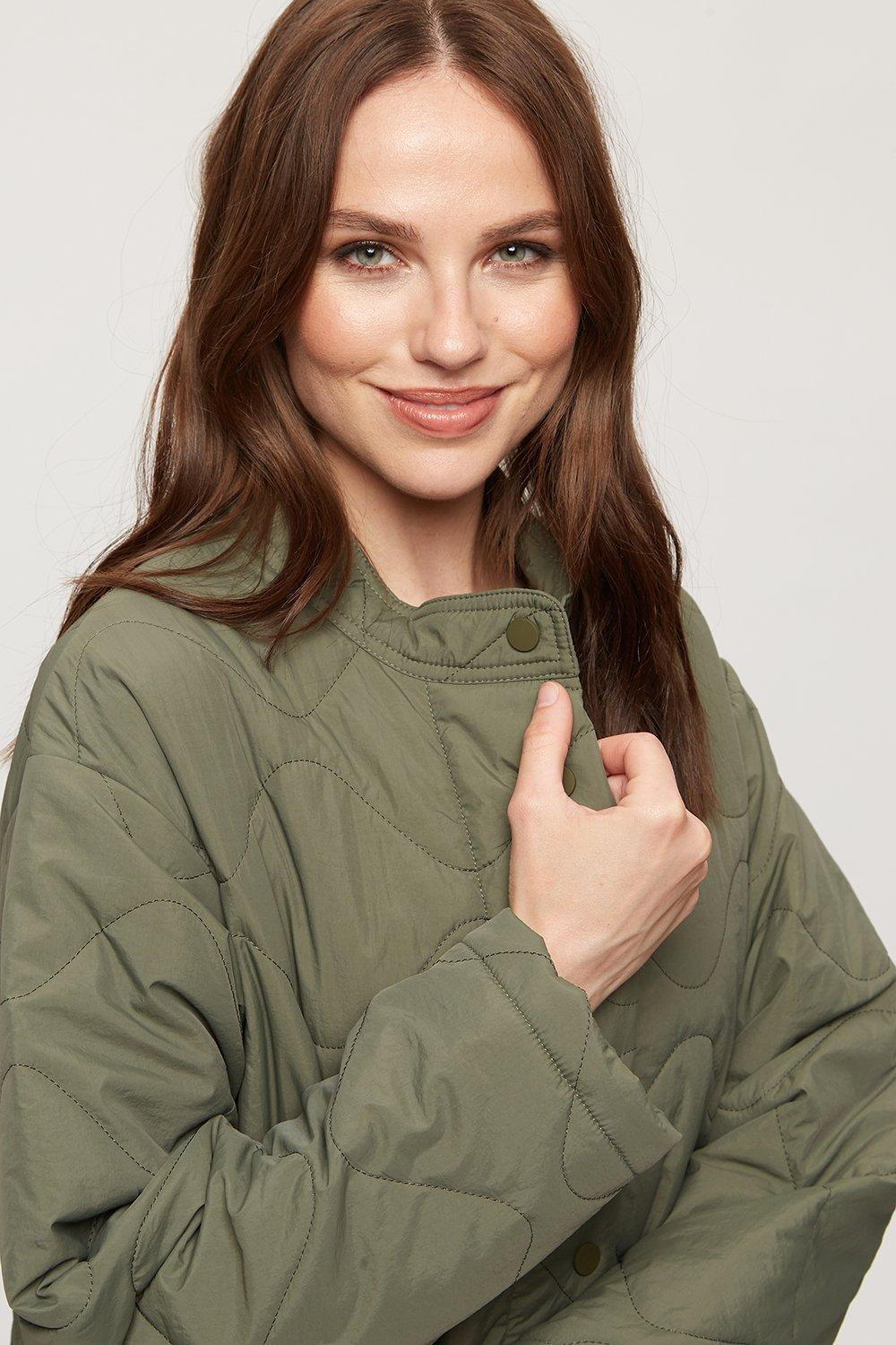 Dorothy perkins khaki jacket sale