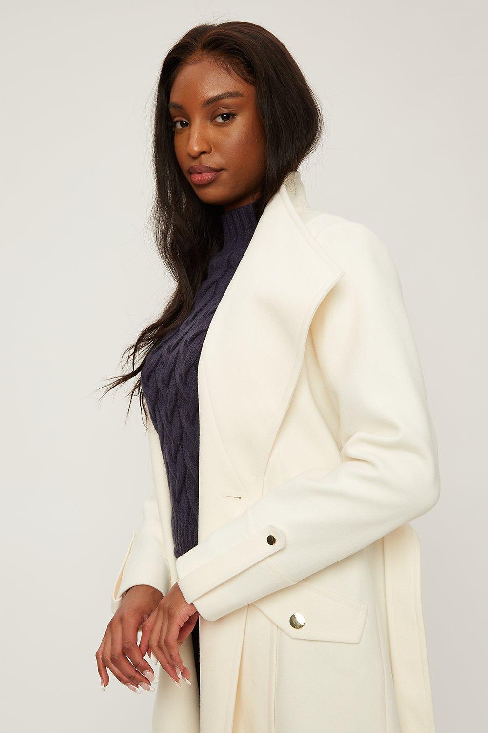 Cream military outlet blazer