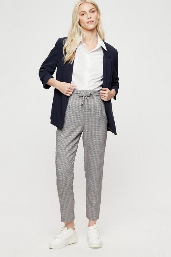 Dorothy Perkins Check Tailored Formal Joggers 1
