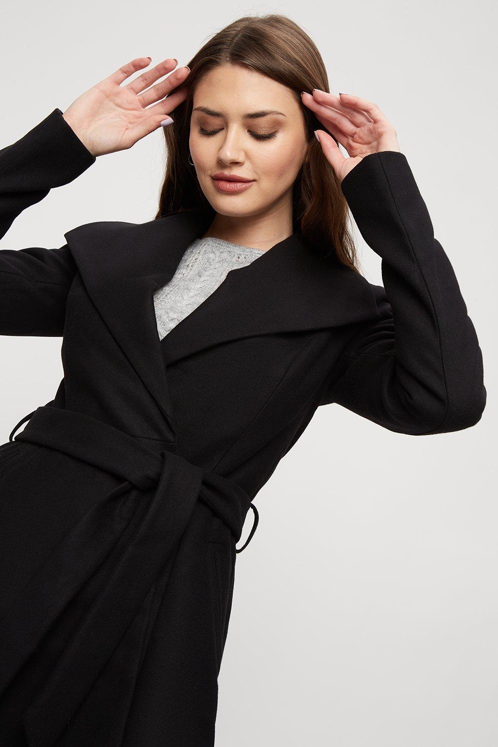 Black coat clearance dorothy perkins