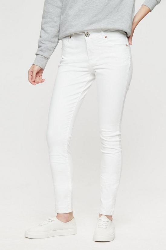Dorothy Perkins White Skinny Jeans 2