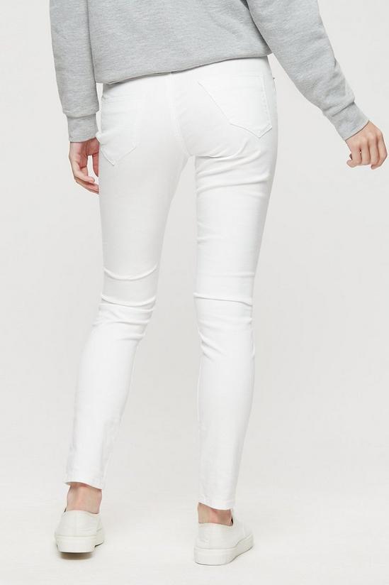 Dorothy Perkins White Skinny Jeans 3