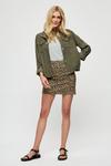 Dorothy Perkins Leopard Mini Skirt thumbnail 2