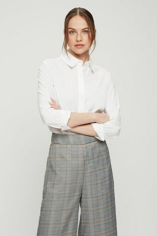 Dorothy Perkins Check Crop Wide Leg Trousers 4