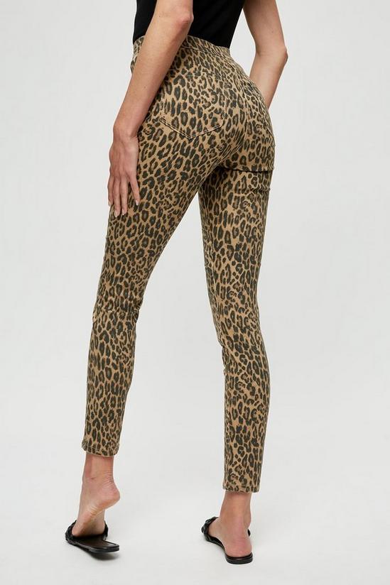 Dorothy Perkins Leopard Print Jeans 3