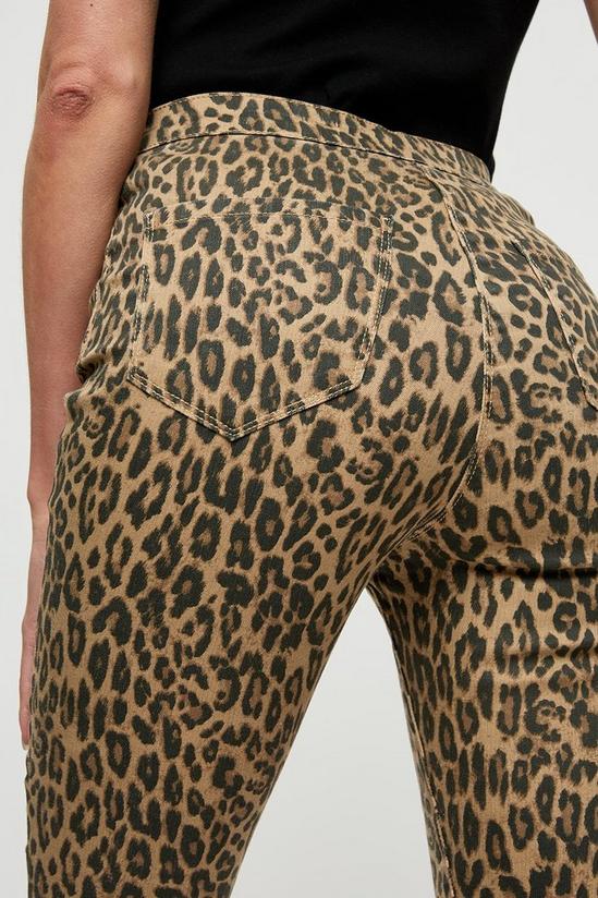 Dorothy Perkins Leopard Print Jeans 4