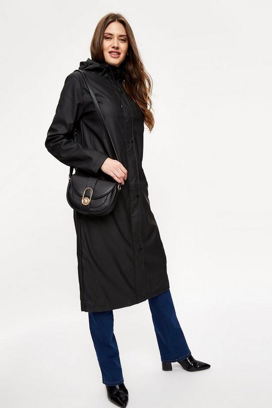 Dorothy Perkins Tall Longline Hooded Raincoat 2