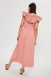 Dorothy Perkins Pink Large Frill Midi Dress thumbnail 3
