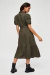 Dorothy Perkins Khaki Poplin Shirt Dress thumbnail 3