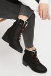 Dorothy Perkins Love Our Planet Cindy Lace Up Heeled Boot thumbnail 3