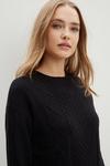 Dorothy Perkins Cable Knitted Jumper Dress thumbnail 4