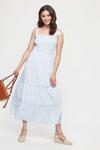 Dorothy Perkins Petite Stripe Shirred Cami Midaxi Dress thumbnail 2