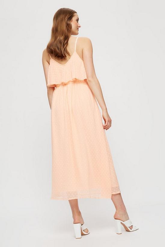 Dorothy Perkins Pink Frill Top Strappy Maxi Dress 3