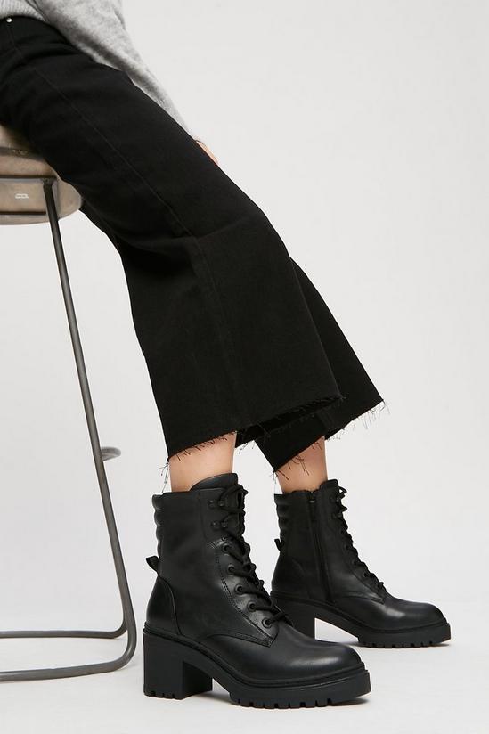Dorothy Perkins Love Our Planet Ridhima Lace Up Heeled Boots 1
