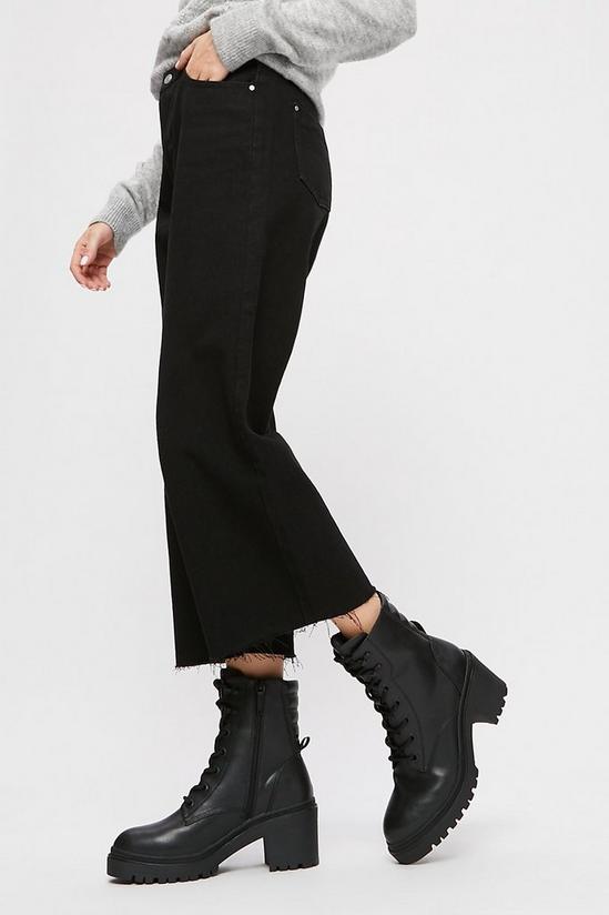 Dorothy Perkins Love Our Planet Ridhima Lace Up Heeled Boots 3